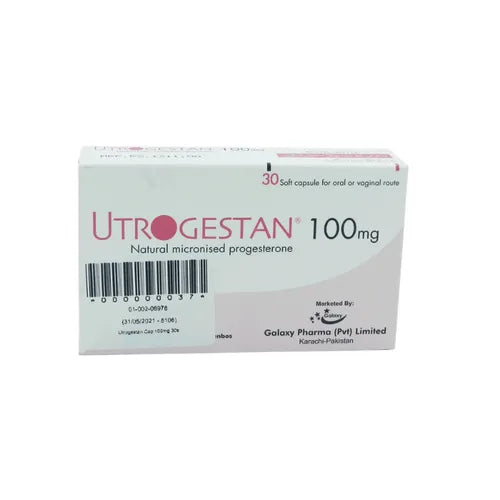 UTROGESTAN CAP 100MG (FERDGE ITEM)  10 ****