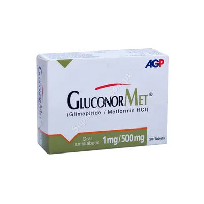 GLUCONORMET TAB 1/500MG