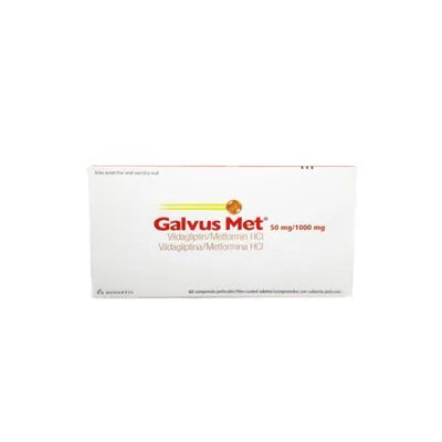 GALVUS TAB MET 50/1000MG ***