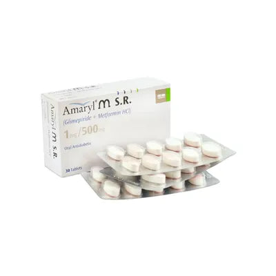 AMARYL TAB MSR 1/500MG