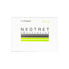 NEOTRET CAP 25MG ***