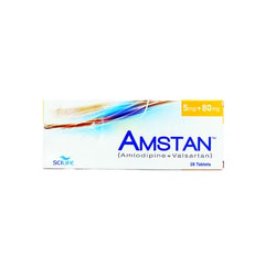 AMSTAN TAB 5/80MG
