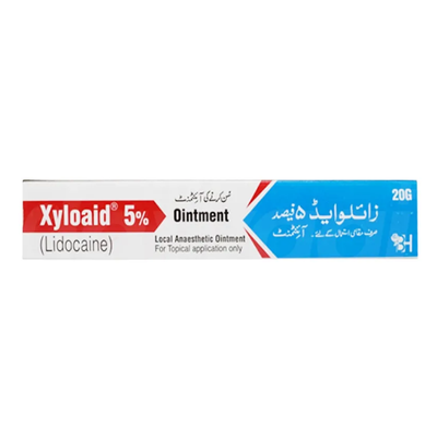 XYLOAID OINTMENT 5% 20GM( XYLOCAINE )