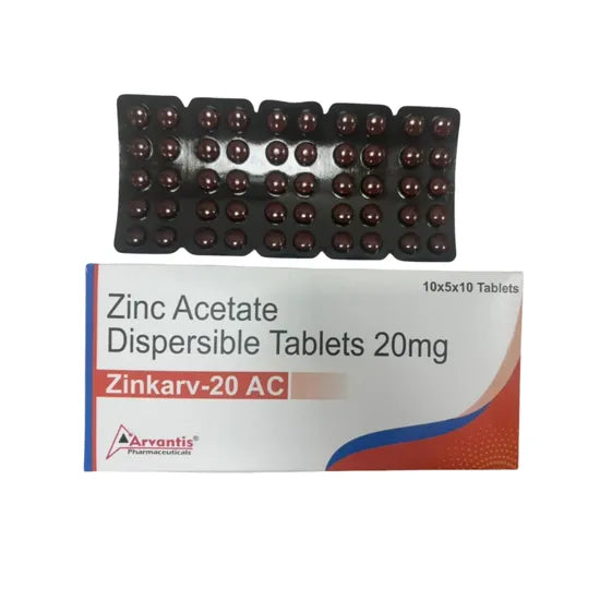 ZINCAT TAB 20MG DISPERSIBLE