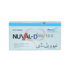 NUVAL TAB D 80/12.5MG