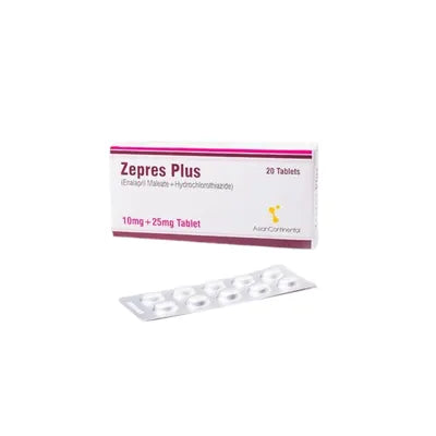 ZEPRES TAB PLUS 10MG/25MG