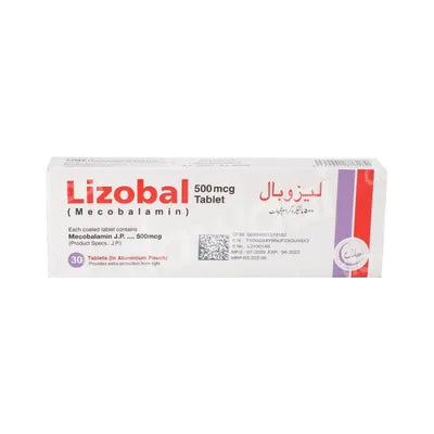 LIZOBAL TAB 500MCG