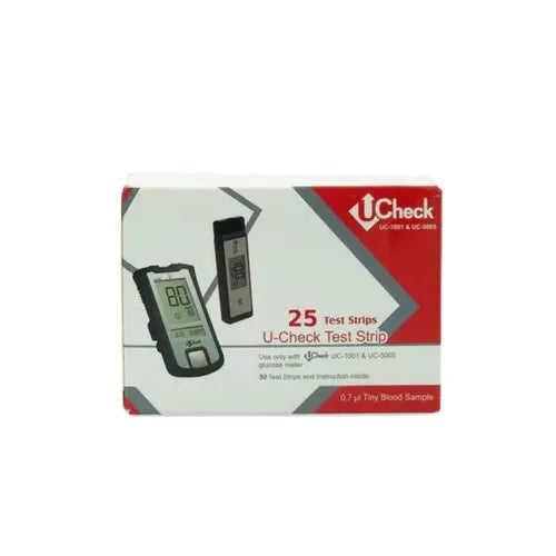 UCHECK TEST STRIP 25S  ****