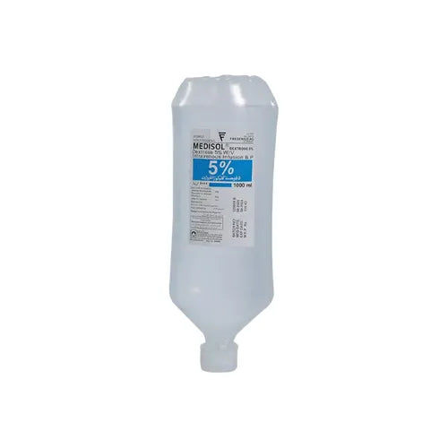 WATER 5% 1000CC