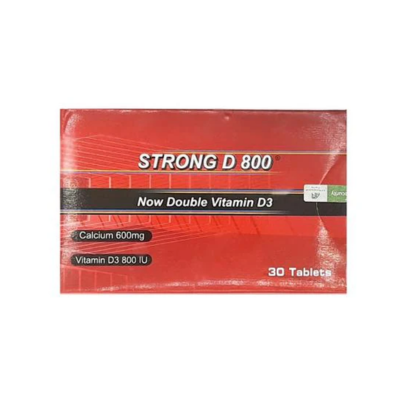 STRONG TAB D 800/400IU STRIP