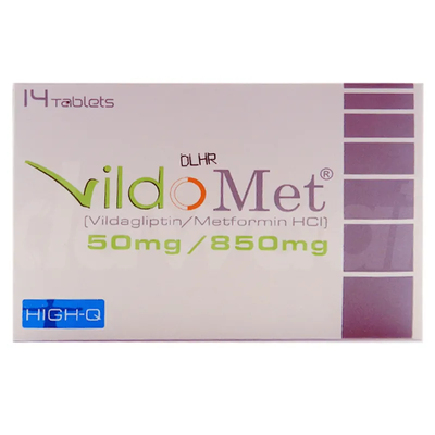 VILDOMET TAB 50/850MG