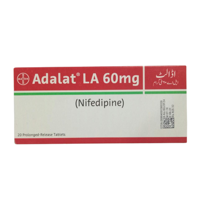 ADALAT TAB LA 60MG
