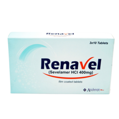 RENAVEL TAB 400MG*********