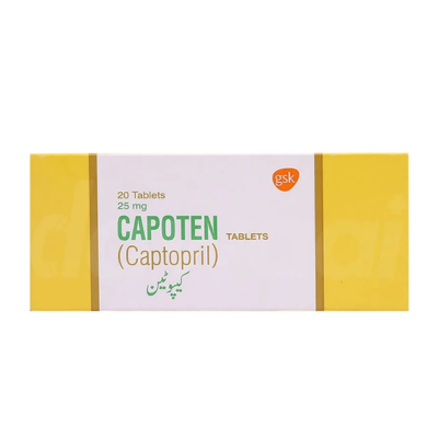 CAPOTEN TAB 25MG
