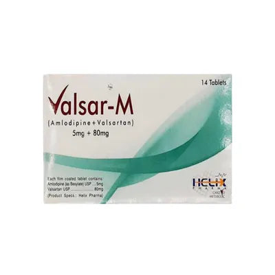 VALSAR TAB M 5/80MG