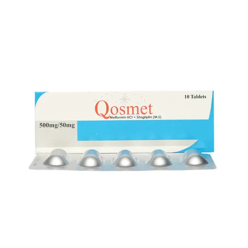 QOSMET TAB 50/500MG