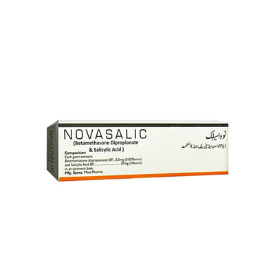 NOVASALIC OINTMENT 0.05%/3.0%WW 15GM