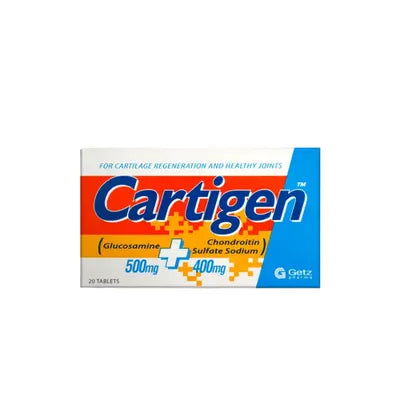 CARTIGEN TAB 500/400MG PLUS