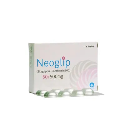NEOGLIP TAB 50/500MG