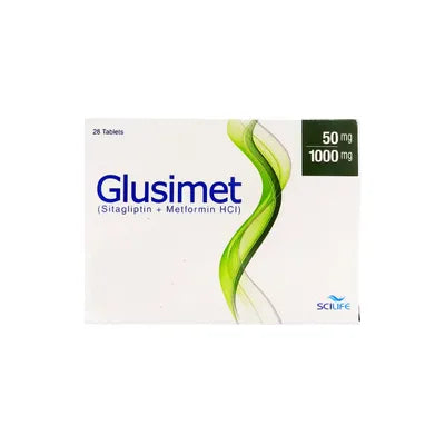 GLUSIMET TAB 50/1000MG
