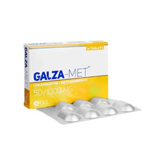 GALZA TAB MET 50/1000MG