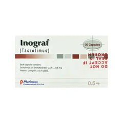 INOGRAF CAP 0.5MG******