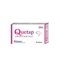 QUETAP TAB 25MG