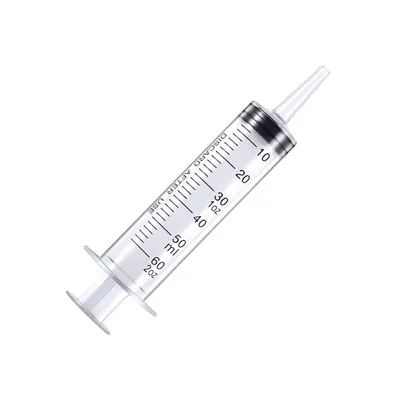 60CC SYRINGE DISPOSABLE FEDDING