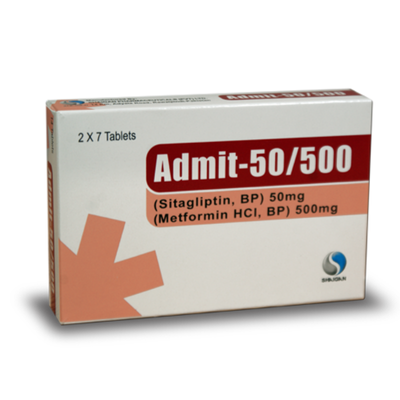 ADMIT TAB 50/500MG