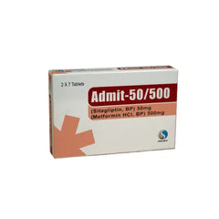 ADMIT TAB 50/500MG