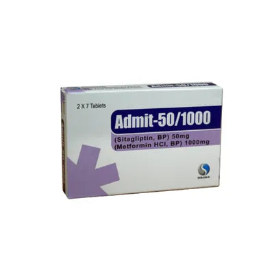 ADMIT TAB 50/1000MG