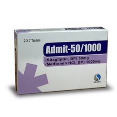 ADMIT TAB 50/1000MG