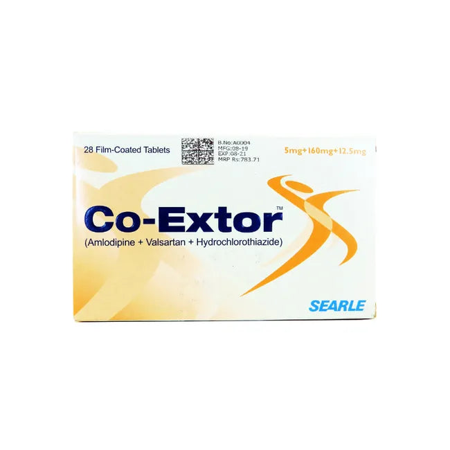 COEXTOR TAB 5/160/12.5MG