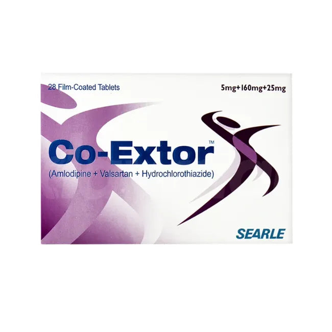COEXTOR TAB 5/160/25MG