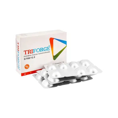 TRIFORGE TAB 5/160/12.5MG