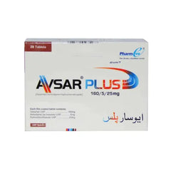 AVSAR TAB PLUS 160/5/25MG