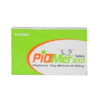 PIOMET TAB 15/850MG
