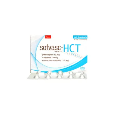 SOFVASC TAB HCT 10/160/12.5MG******