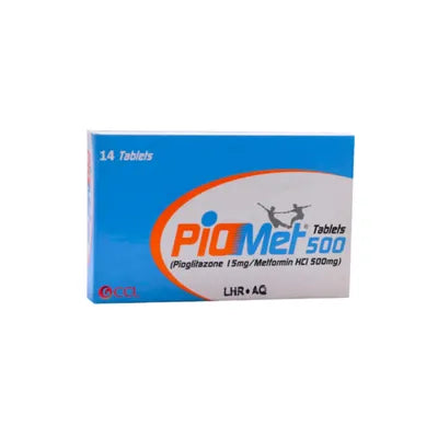PIOMET TAB 15/500MG
