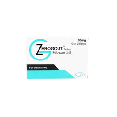 ZEROGOUT TAB 80MG