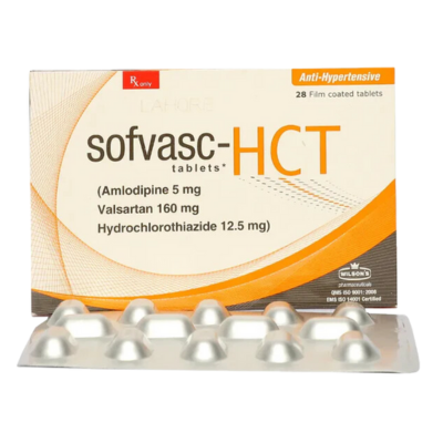SOFVASC TAB HCT 5/160/25MG*******