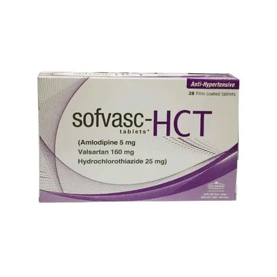 SOFVASC TAB HCT 5/160/25MG*******
