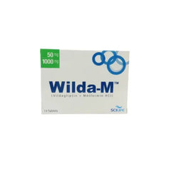 WILDA TAB M 50/1000MG
