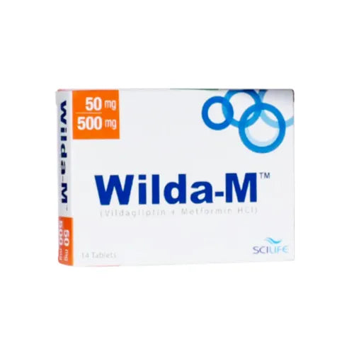 WILDA TAB M 50/500MG