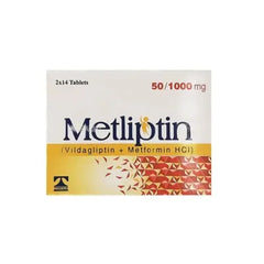 METLIPTIN TAB 50/1000MG