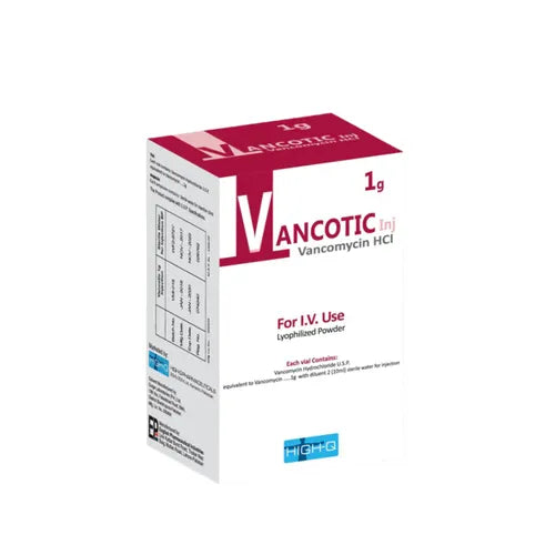 VANCOTIC INJ 1GM