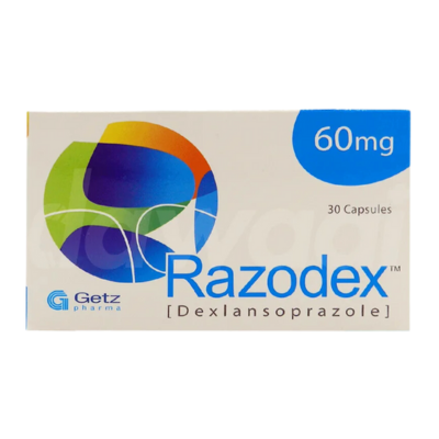 RAZODEX CAP 60MG