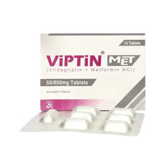 VIPTIN TAB MET 50/850MG