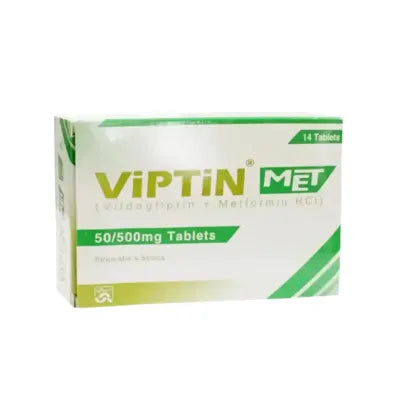 VIPTIN TAB MET 50/500MG