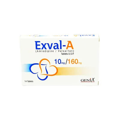 EXVAL TAB A 10/160MG